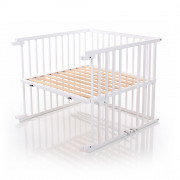 Maxi/Boxspring kiságy átalakító szett - fehér fehér